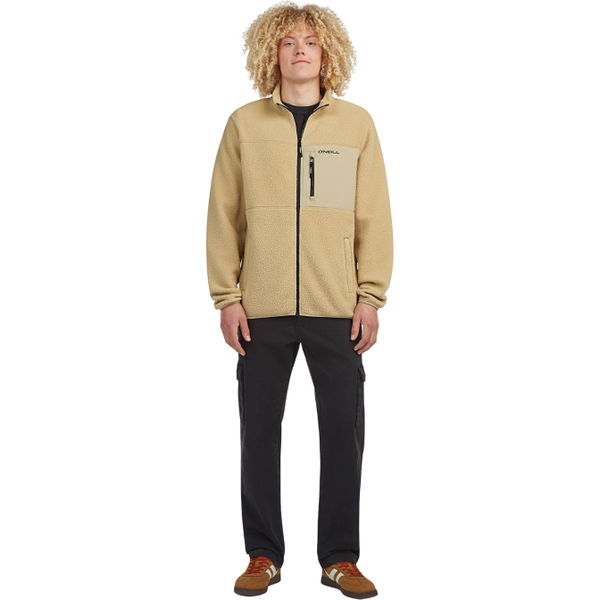 2026 O'Neill Mens Must-Have High Pile Full Zip Fleece 2350154 - Olive Blush